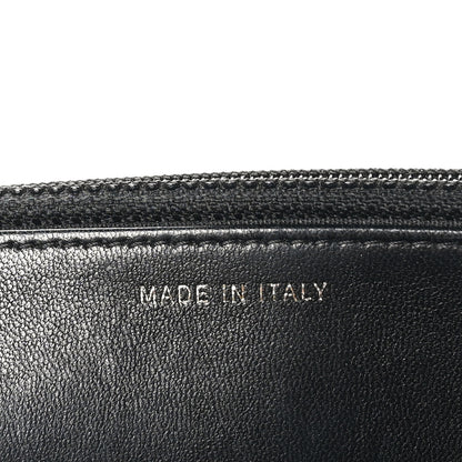 Chanel Trendy CC Wallet on Chain WOC Black Lambskin Gold Hardware