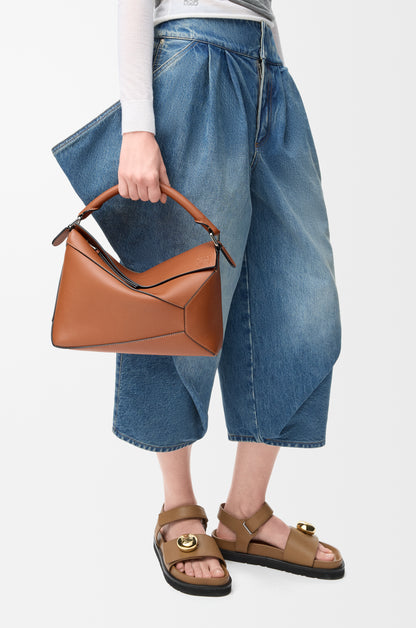 Medium Puzzle Edge bag in classic calfskin